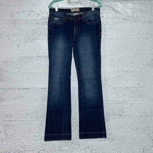 Z Cavaricci Jeans Womens Size 9 Bootcut Blue Denim Med Wash 90s Y2K Vintage - Picture 2 of 7
