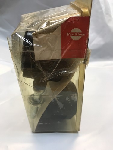 NOS 2 Pack Faultless 2” Stem Style Black Dual Wheel Casters L48632 - Picture 4 of 4