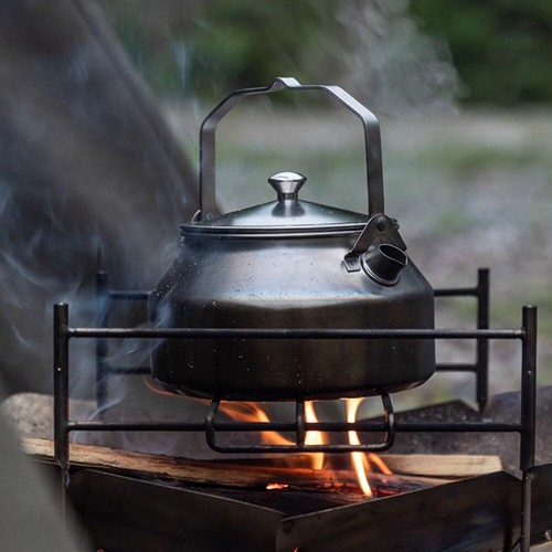 Stainless Steel Kettle AntiScalding Handle Camping Coffee Kettle C7T6 - Bild 10 von 12