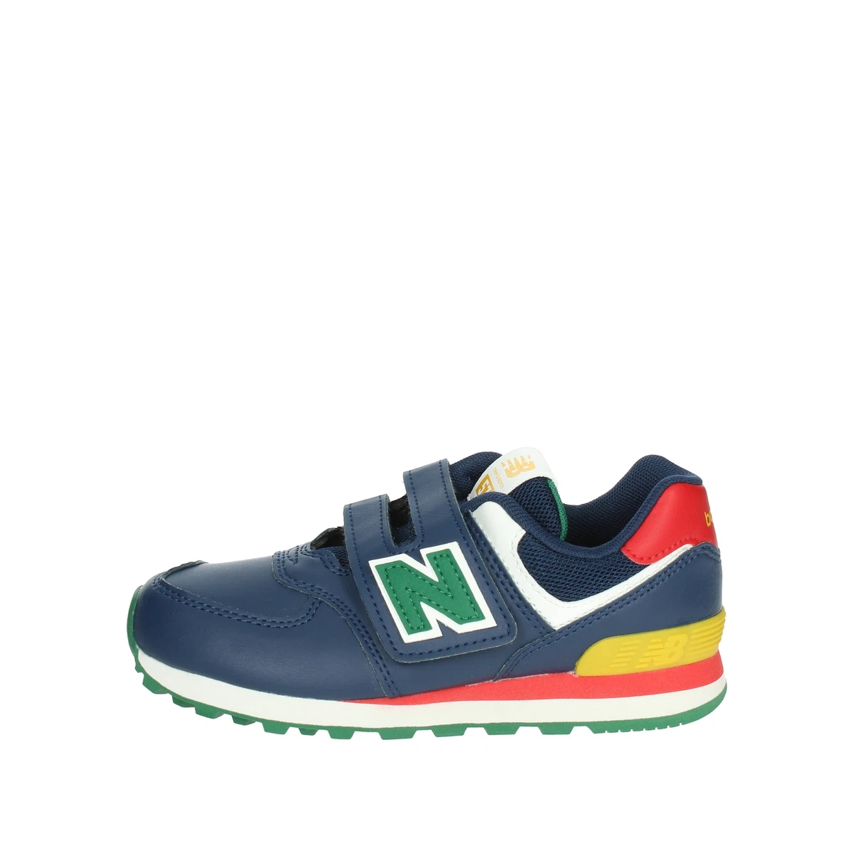 Sneakers bassa Bambino New balance Pelle sintetico Blu PV574CT