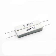 US Stock 10pcs 75 ohm 75RΩJ 5 watt Axial Ceramic Cement Power Resistor 5W