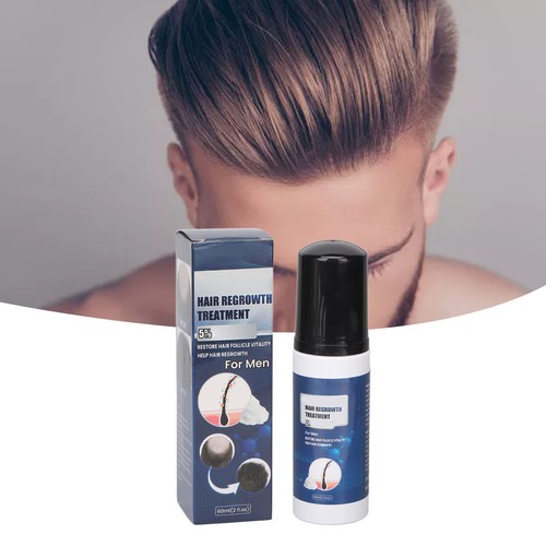 60ml Hair Regrowth Treatment Foam Men Beard Hair Growth Foam Motivate Hair - Picture 24 of 24
