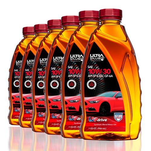 Ultra1Plus SAE 10W-30 Synthetic Blend Motor Oil API SP ILSAC GF-6A – Quart - Picture 9 of 10