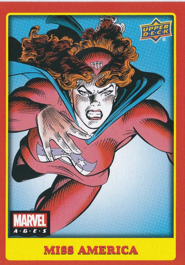 2020 Upper Deck Marvel Ages MISS AMERICA #291 High Series SP