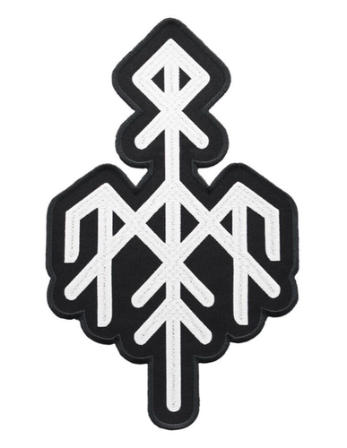 Wardruna Iron-on & Sew-on Back Patch | Norse Norwegian Folk Ambient Band Logo - Picture 1 of 4