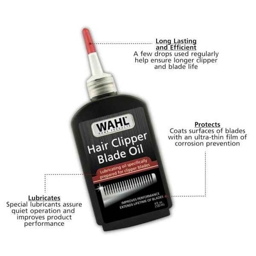 Aceite lubricante Wahl Premium para cuchilla cortapelos, recortadoras y cuchillas - Imagen 2 de 3