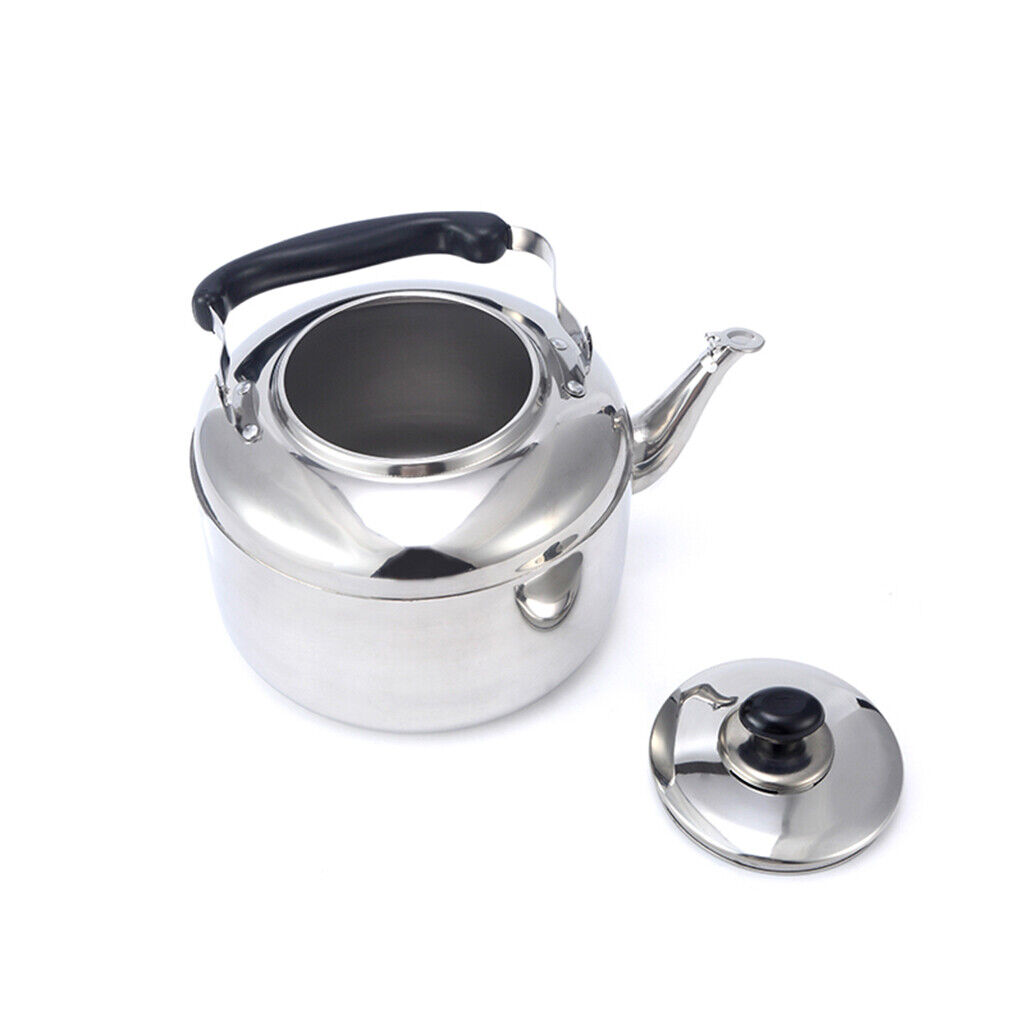 5 Litre Stainless Steel Whistling Tea Kettle Pot Gas Electric Induction Stovetop