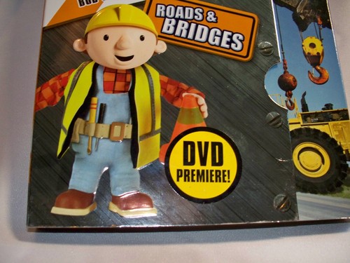Bob the Builder, On Site, Roads & Bridges, DVD, 2008, Bristle, Flex, Digger - Picture 2 of 2