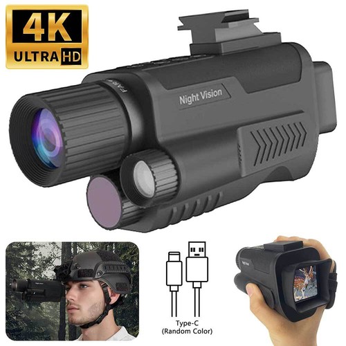 Digital Telescope 4K HD 40MP 8X Zoom Camera 600M Infrared Night Vision Monocular - Picture 24 of 26