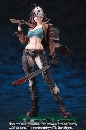 Jason Voorhees 2nd 9.4in 1/7 Figure PVC Statue Horror Bishoujo Kotobukiya NIB - Picture 2 of 12