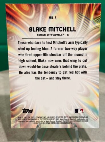 2023 Bowman Draft Chrome Mood Case Hit SSP - Complete Your Set - Pick Yr Player! - Picture 7 of 7