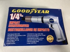 New  Goodyear GY2016 Professional 1/4-inch Pneumatic Power Impact Screwdriver 4E