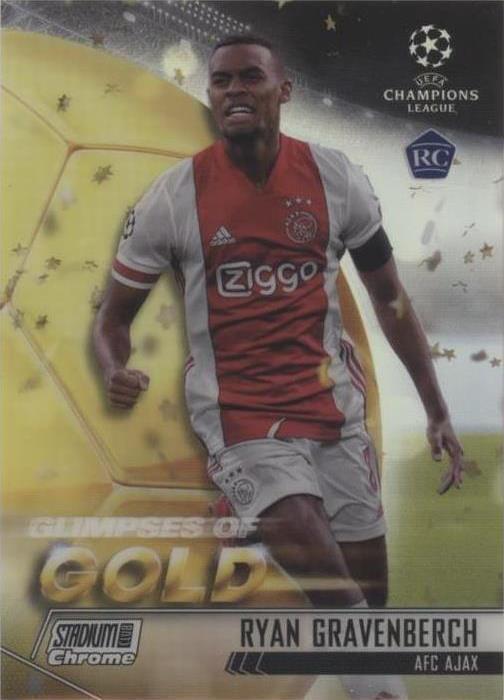 TOPPS サッカーカード STADIUM CLUB CHROME RYAN GRAVENBERCH AJAX 28/50 #33 送料無料 中古 IT2 Topps TOPPS サッカーカード STADIUM CLUB CHROME RYAN