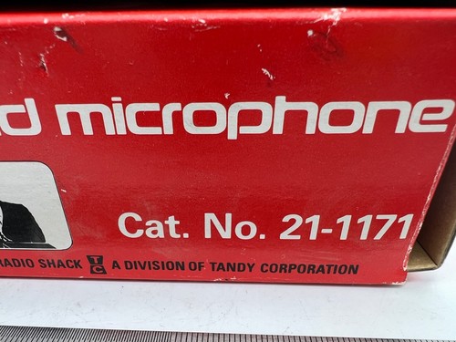 Vintage Realistic CB Funk Amateurfunk Mikrofon Kat. Nr. 21-1172 Nicht wie abgebildet auf Karton - Bild 9 von 11