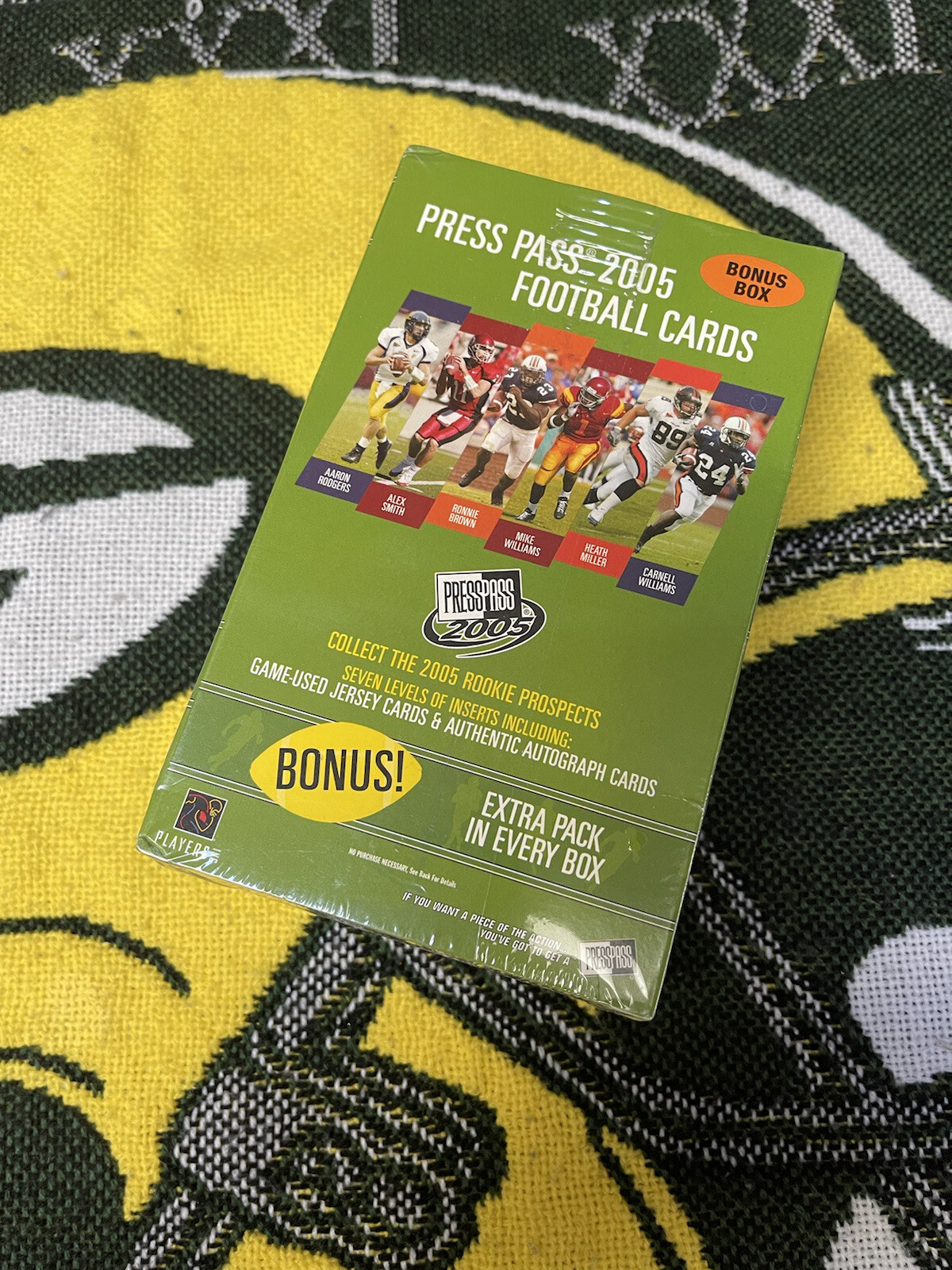 Aaron Rodgers 2005 Press Pass Sealed Bonus Box - Football - Rookie Auto? MVP 