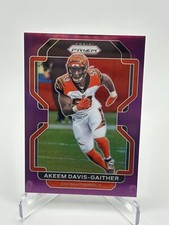 2021 Panini Prizm Akeem Davis-Gaither Purple Prizm /125 #275 Bengals