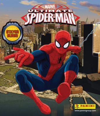 PANINI MARVEL ULTIMATE SPIDER-MAN COMPLETE 192 STICKER SET /& ALBUM 2014
