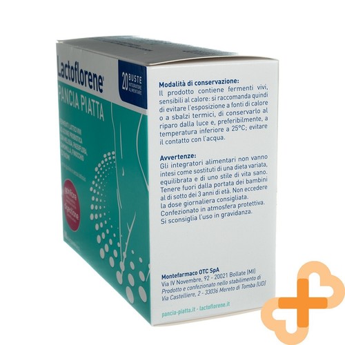 Suplemento LACTOFLORENE Pancia Piatta a base de enzimas de ácido láctico 20 sobres - Imagen 12 de 24