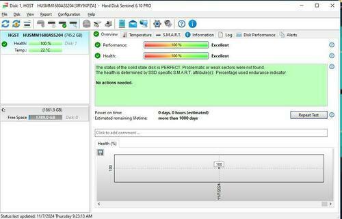 HUSMM1680ASS204 Dell 800GB 12Gb/s 2.5" SAS GEN14 Solid State Drive (SSD) - Picture 3 of 3