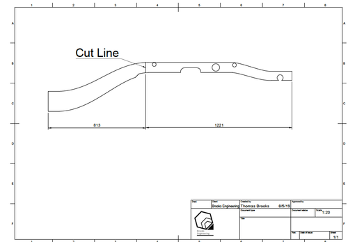 Chassis Repair Plate Designed to Fit Nissan Navara D40 Models - Picture 3 of 3