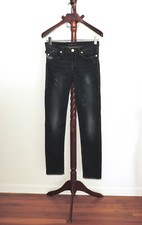 Rock  Republic Berlin Straight Leg Jeans Misses size 8 Distressed Long Inseam