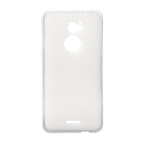 Silikonhülle satiniert weiß halbtransparent für Coolpad Torino - Bild 1 von 3