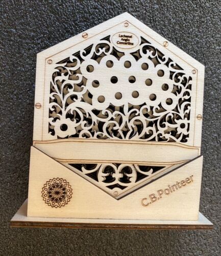 Six Mixed System Concertina Coasters in a Stand - Picture 4 of 5