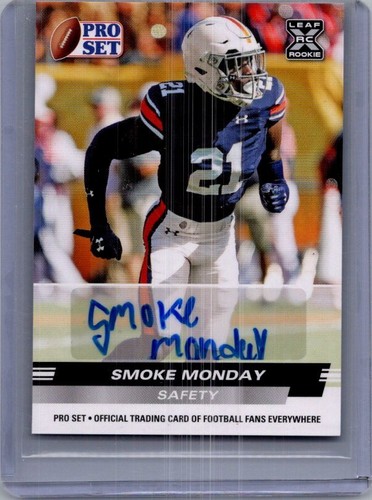 2022 Pro Set Draft #PSA-SM1 Smoke Monday Autographs - Picture 1 of 2