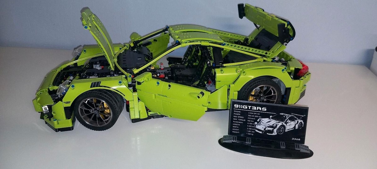 MOC TECHNIC Porsche 911 GT3 RS Green MOC Read Description BRAND NEW 44989292735 eBay