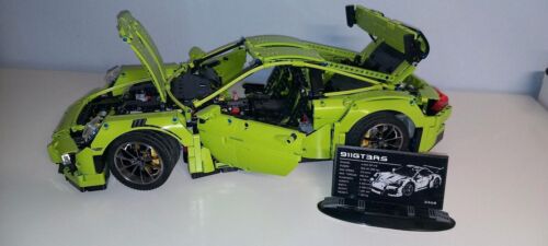 MOC TECHNIC: Porsche 911 GT3 RS (grün) MOC - Beschreibung lesen =NAGELNEU= - Bild 5 von 11