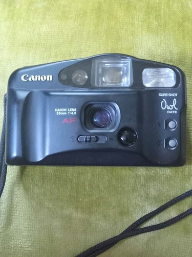 Lente Canon SURE SHOT OWL Fecha AF 35 mm Cámara fotográfica apuntar y disparar - Imagen 1 de 13