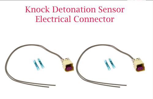 Set of 2 Knock Sensor W/Connector Fits Express Silverado Savana Sierra 2007-2014 - Picture 6 of 6