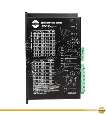 DE Free 1PC Nema42 Schrittmotortreiber DM2522 Stepper Driver 110-220V 7A Nema34