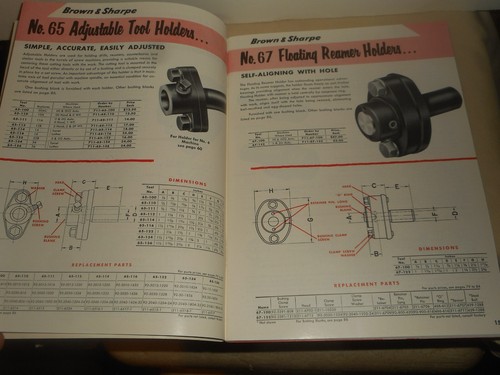 MÁQUINAS HERRAMIENTA TORNILLO MARRÓN Y AFILADO Catálogo 36S COLETES Y DEDOS DE ALIMENTACIÓN 1957 - Imagen 9 de 24