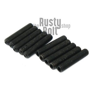 M5 x 4mm Socket Set Screws Cone Point Black Oxide 45H Steel M5 x 4mm Socket Set Screws Cone Point Black Oxide 45H Steel