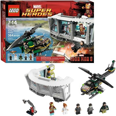 LEGO 76007 Super Heroes Iron Man Malibu Mansion Attack LEGO 76007 Super Heroes Iron Man Malibu Mansion Attack
