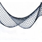 Authentic Looking Fishnet Hawaiian Approx. 36 sq. ft. Hanging Decoration, Black