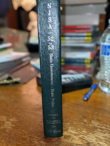 New Jersey Statutes Annotated, Titles 52-53 State Government - State Police PLUS - Imagen 2 de 12