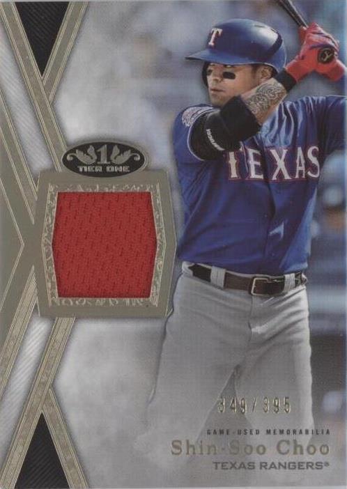 2020 Topps Tier One - Shin-Soo Choo #T1R-SSC - 1 of 1