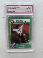 Tony Hawk 1990 #152 Sports Illustrated SI for Kids Rookie Card PSA 6 EX-MT RARE!