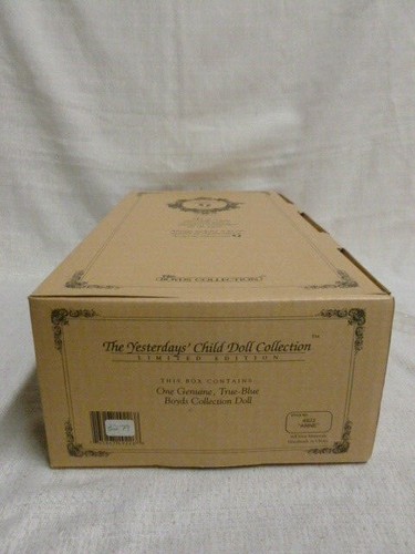 1999 Boyds Bear Yesterdays Child Anne Rockwell The Masterpiece Large Doll 4922 - Picture 6 of 7