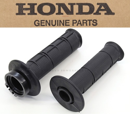 Grip Set CRF250R 450R RL CRF450RX 09-24 OEM Honda Handle Bar Throttle Tube #G92 - Picture 1 of 5