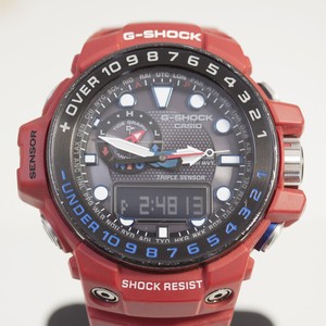 CASIO G-SHOCK GULFMASTER GWN-1000RD-4AJF Triple Sensor Black RESCUE RED  4549526114984 | eBay