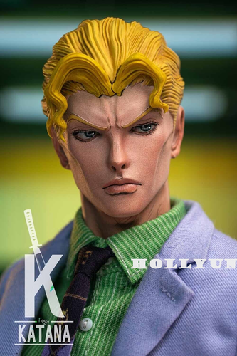 Kira Yoshikage JoJo's Bizarre Adventure KATANA Toys 1/6 Action Figure Deluxe Toy - Picture 18 of 18