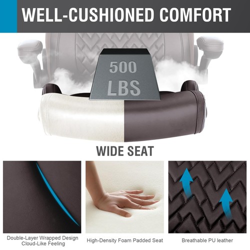 Executive Ergonomic Office Chair - Big and Tall Office Chair for Heavy People - Picture 5 of 6