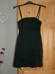 black denim dress primark