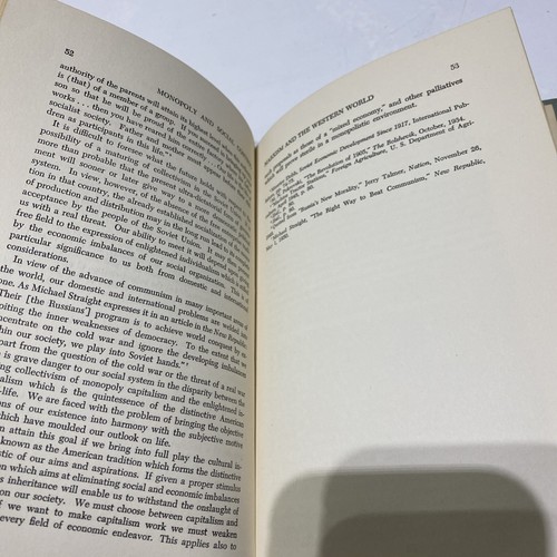 Monopoly and Social Control by Wells, Henry A. 1952 1st Edition, Hardcover - Picture 5 of 7