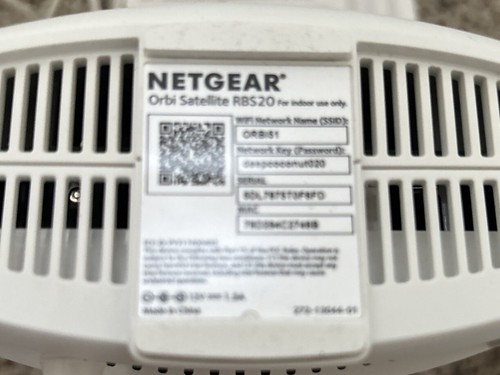 Netgear  Orbi Tri-Band Mesh WiFi Router/Satellite RBS20/RBR20 - Picture 5 of 7