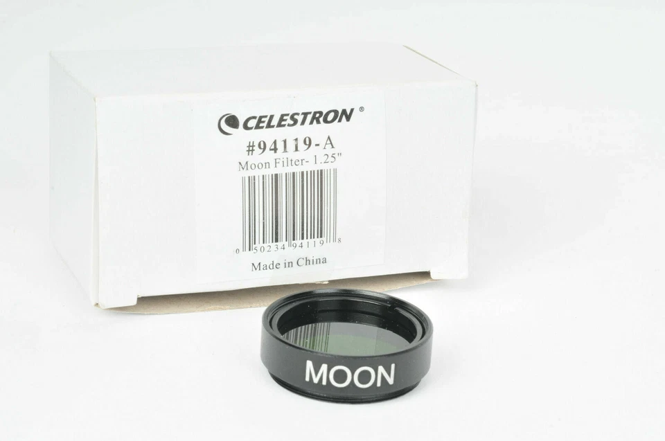 Celestron METAL Moon Filter for Astronomy Telescopes 1.25" Threaded 94119-A (UK) - Image 2 of 4