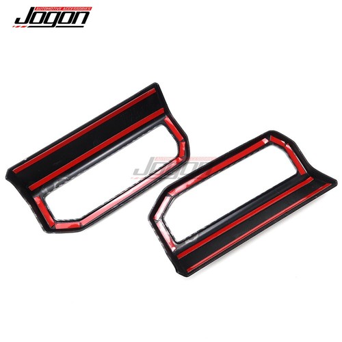 ABS Carbon Look Dash Side Air Vent Cover For Toyota Tacoma N400 TRD SR SR5 2024+ - Foto 9 di 9